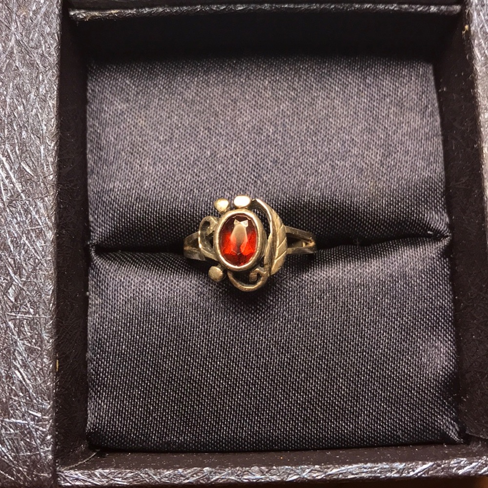 Garnet ring